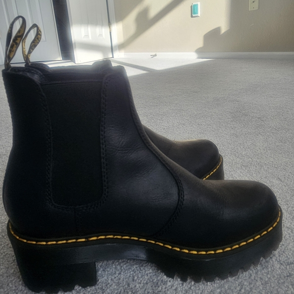 Dr. Martens Black Leather Boots - Picture 5 of 10